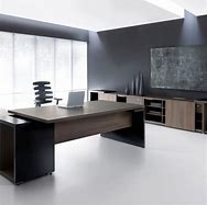 Image result for Modern Executive Desk Black