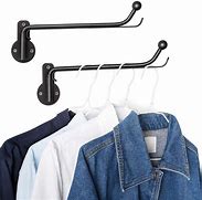 Image result for Farmhouse Metal Closet Clothes Hangers