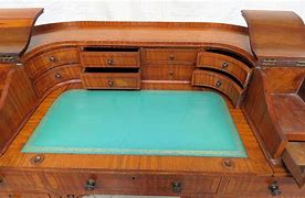 Image result for Metal and Wood Writing Desk
