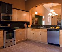 Image result for Light Maple Kitchen Cabinets