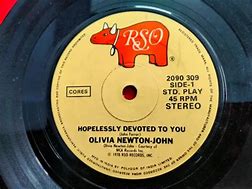 Image result for Olivia Newton John and Travolta Singing