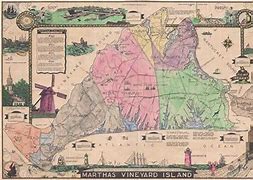 Image result for Martha's Vineyard Island Map