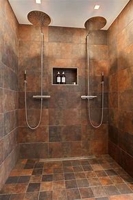 Image result for Dual Shower Heads Bathroom