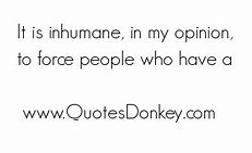 Image result for Inhumane Quotes
