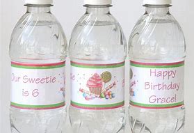 Image result for Customized Water Bottle Labels
