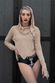 Image result for White Pants Beige Hoodie