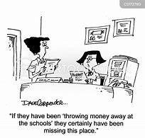Image result for School Budget Cartoons