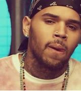 Image result for Chris Brown with Bull Piercing On Nose