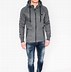 Image result for Grey and Black Stripped Zip Up Hoodie