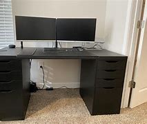 Image result for DIY IKEA Alex Desk