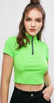 Image result for Crop Top Pullover