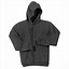 Image result for Black Grey Hoodie Port and Company