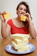 Image result for Fat Lady Eating Cheese