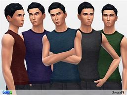 Image result for Sims 4 Male Tank Top CC