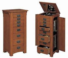 Image result for Vintage Jewelry Armoire Powell