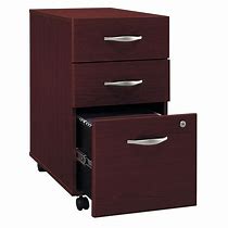 Image result for 3 Drawer Wooden File Cabinet