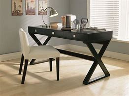 Image result for Dark Wood Office Desk with Drawers