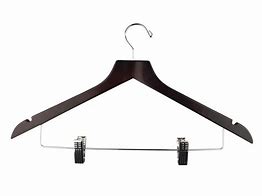 Image result for Wire Coat Hanger Trouser Clips