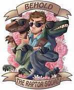 Image result for Chris Pratt Jurassic World Cartoon