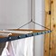 Image result for Wall Mounted Folding Retractable Clothes Hanger