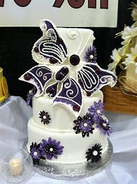 Image result for Purple Butterfly Cake