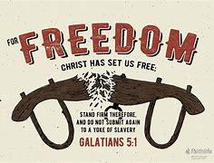 Image result for Galatians 5:1