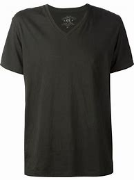 Image result for Men's Black V-Neck T-Shirt