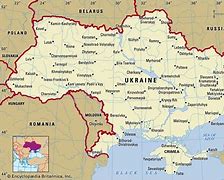 Image result for Ukraine Russia Border Map