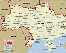 Image result for Map of Russia Ukraine Region