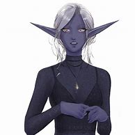 Image result for Drow Wizard with Hood