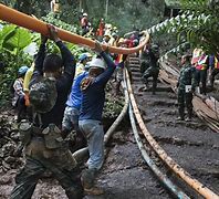 Image result for Thai rescuers save trapped baby