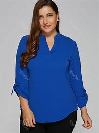 Image result for Pluse Size Chiffon Blouses