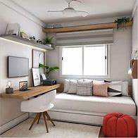 Image result for Small Bedroom Office