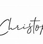 Image result for Christopher Signature