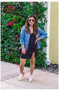 Image result for Midi Dress with Sneakers