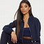Image result for Navy Cropped Hoodie