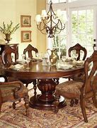 Image result for Dining Room Furniture Round Table Sets