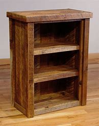 Image result for DIY Reclaimed Wood Bookcase