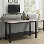 Image result for white marble sofa table