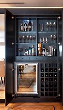 Image result for Contemporary Bar Cabinets for Home