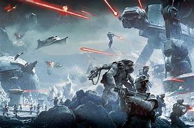 Image result for Star Wars Battle Scenes Art
