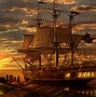Image result for Pirate Ship at Night Background