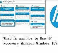 Image result for HP Recovery Manager USB