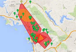 Image result for Northern CA Power Outage Map
