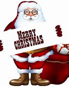 Image result for Santa Claus Saying Merry Christmas