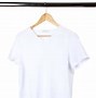 Image result for White Round Neck Shirt On a Hanger