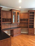 Image result for Home Office Built in Cabinets