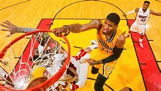 Image result for Paul George Dunking No Background