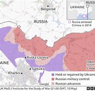 Image result for Russia and Ukraine Border via Map