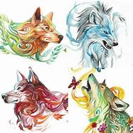 Image result for Cool Wolf Designs